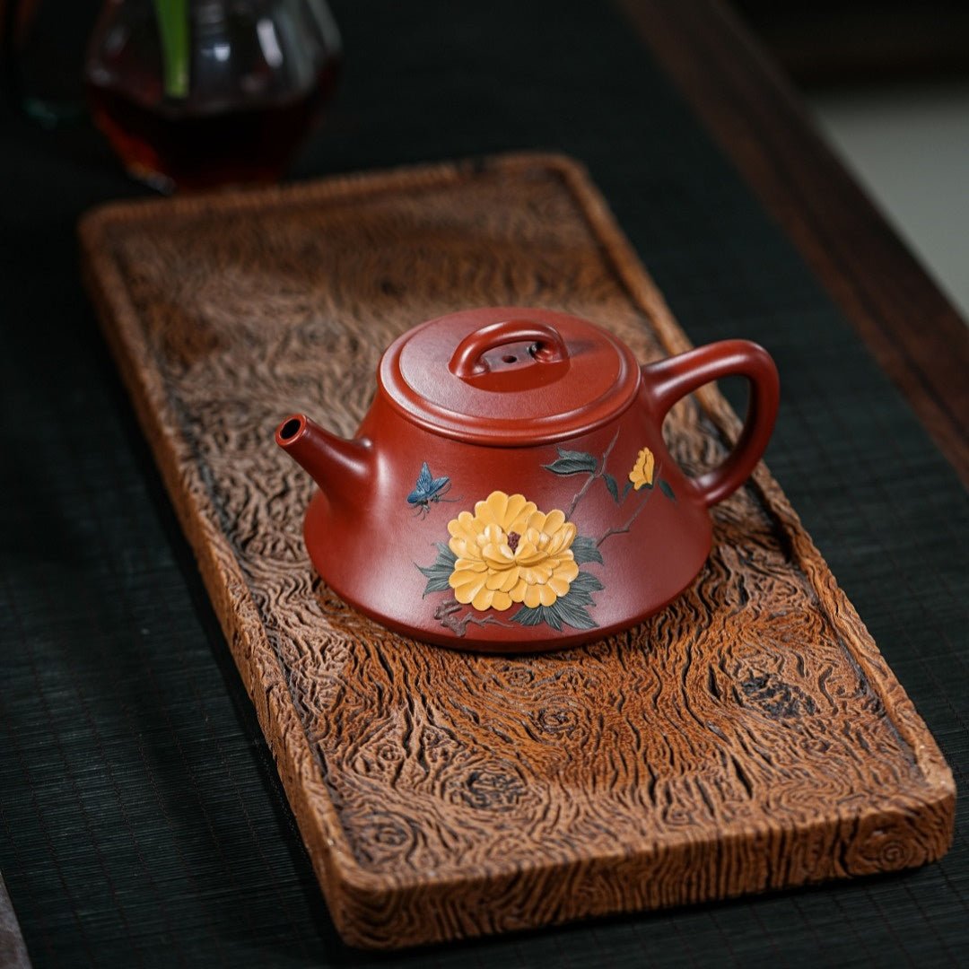 Die Lian Hua 220cc - Yixing Handmade Teapot - zycs_China