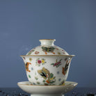 Die Lian Hua - Jing De Zhen Porcelain Gaiwan - zycs_China - tea - teapot