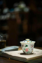 Die Lian Hua - Jing De Zhen Porcelain Gaiwan - zycs_China - tea - teapot