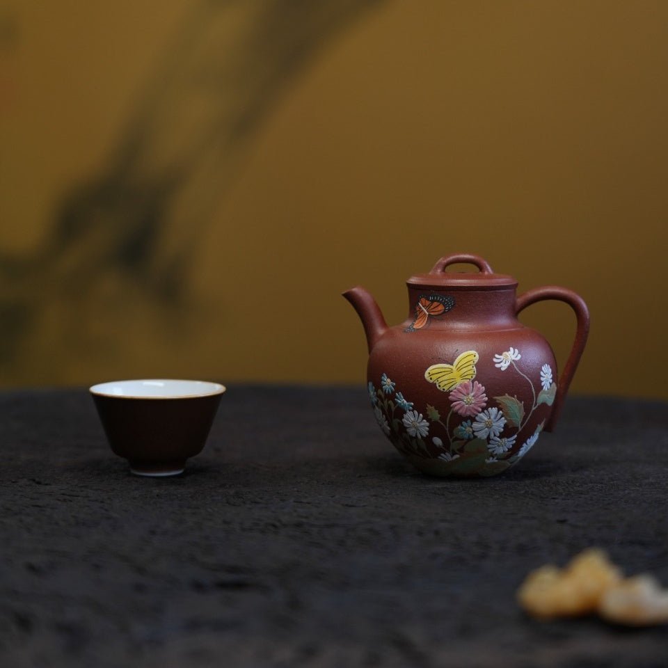 Die Lian Hua - Yixing Handmade Teapot - zycs_China