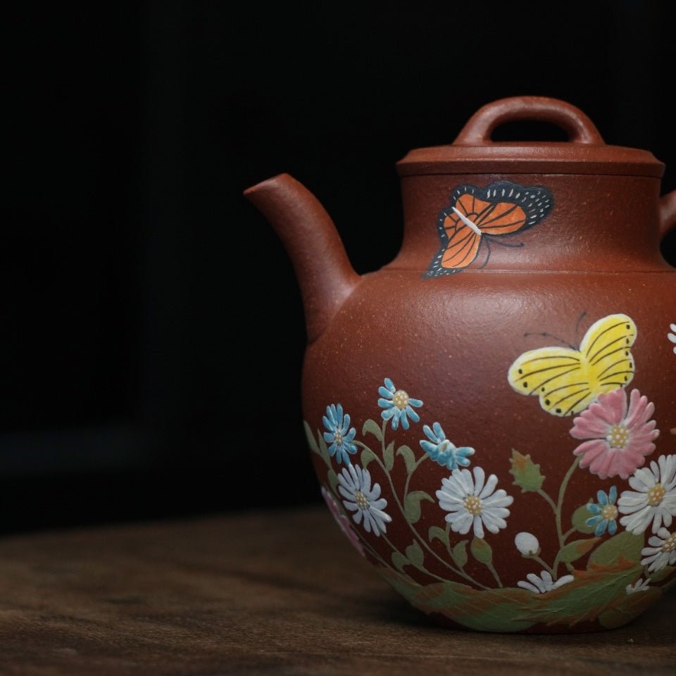 Die Lian Hua - Yixing Handmade Teapot - zycs_China