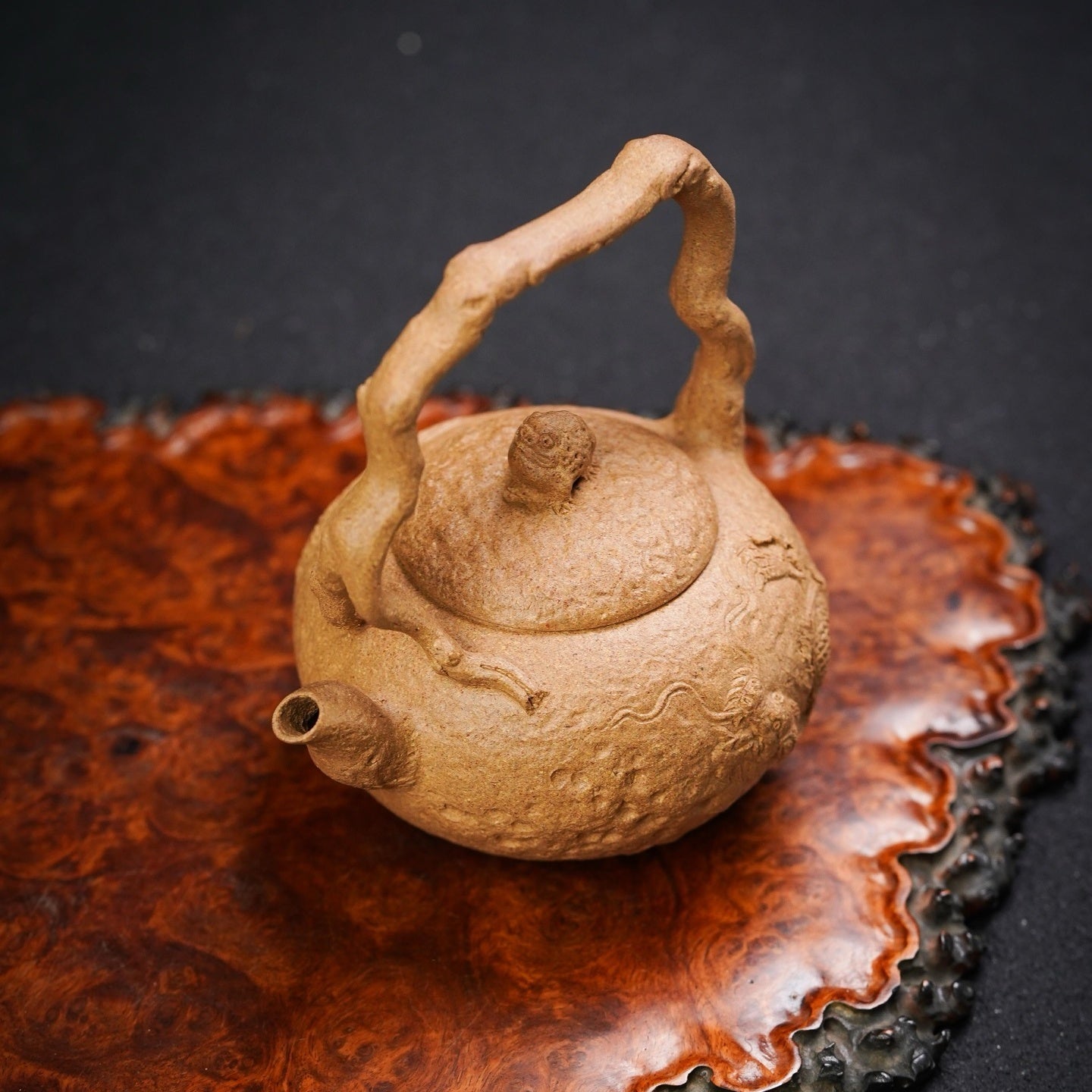 Duan Ni 230cc - Yixing Handmade Teapot - zycs_China - tea - teapot