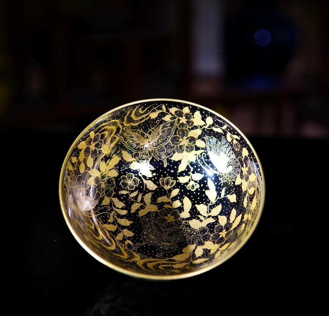 Dui Jin Die Lian Hua - Jing De Zhen Porcelain Teacup - zycs_China - tea - teapot