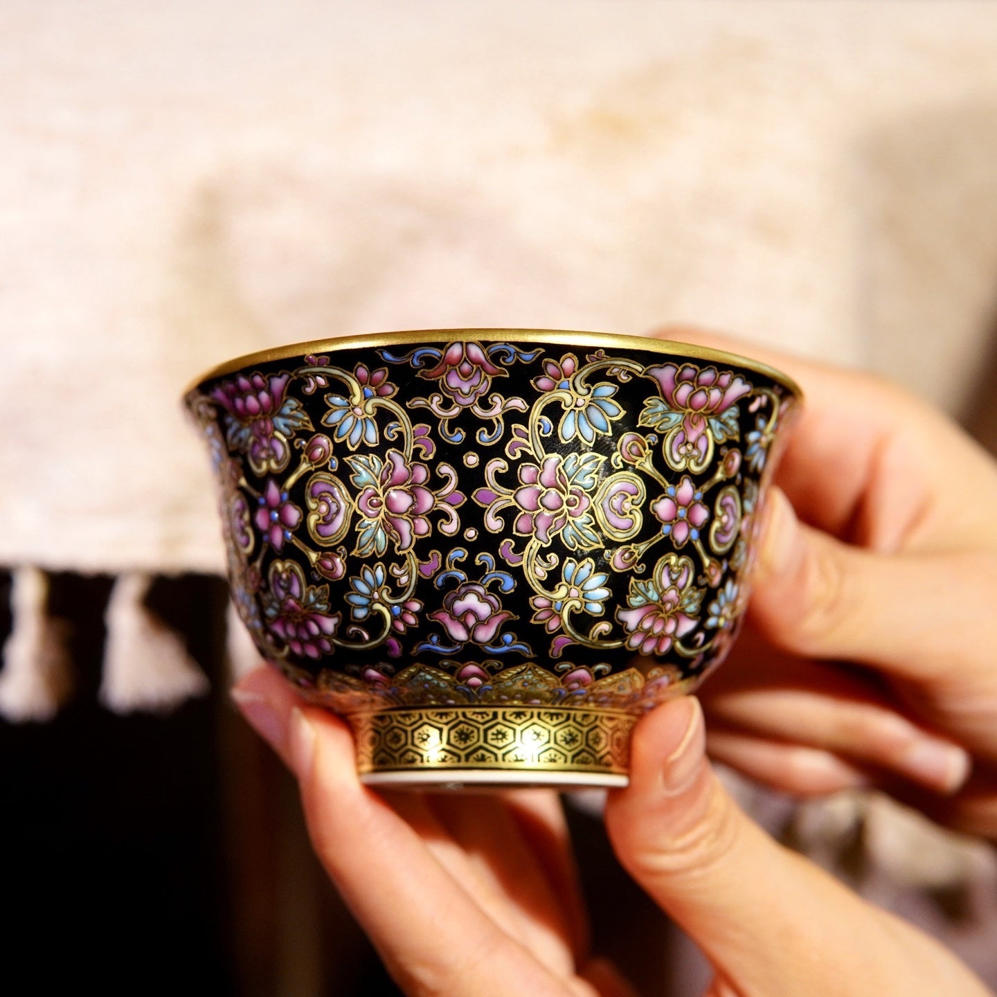 Dun Huang 100cc - Jing De Zhen Porcelain Teacup - zycs_China