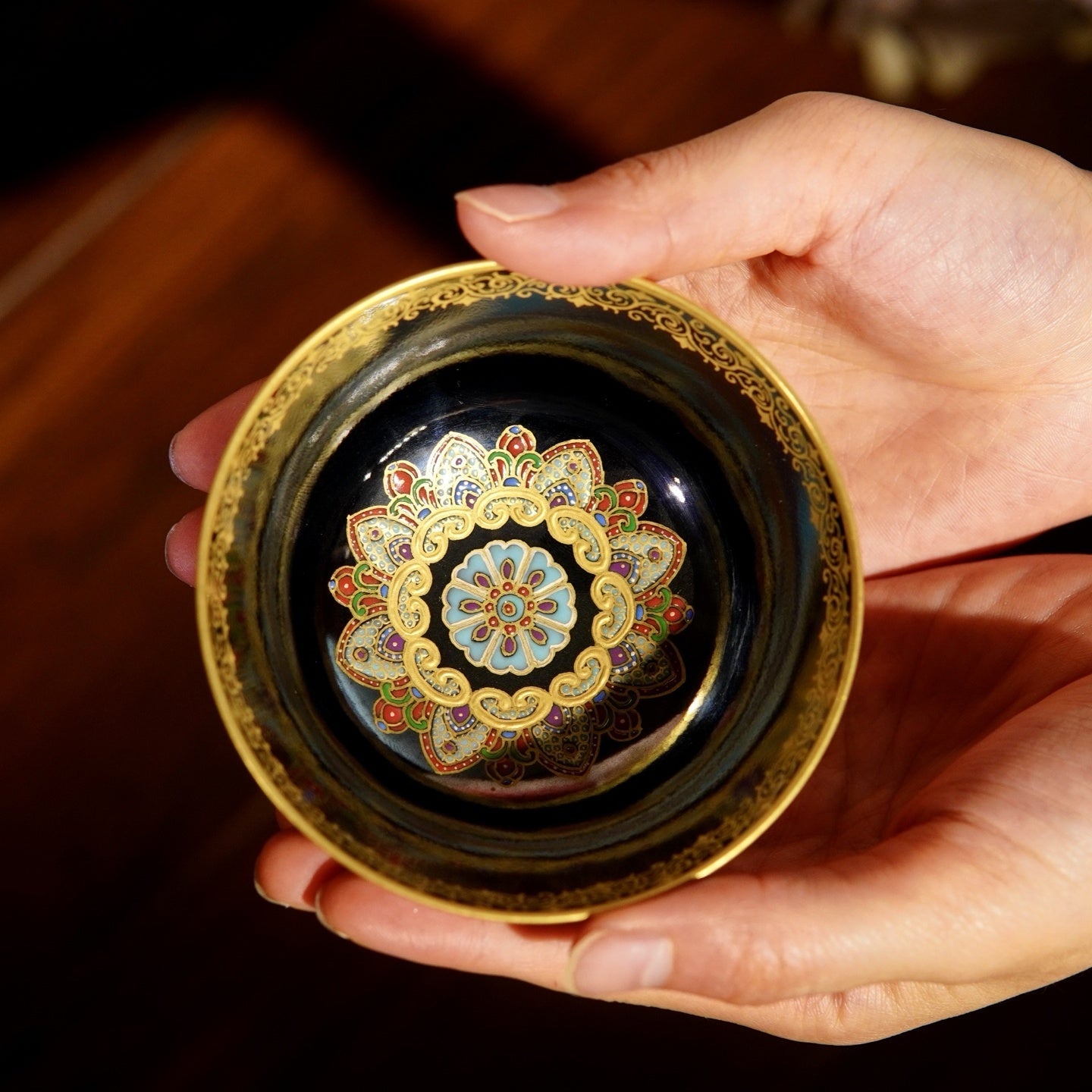 Dun Huang 100cc - Jing De Zhen Porcelain Teacup - zycs_China