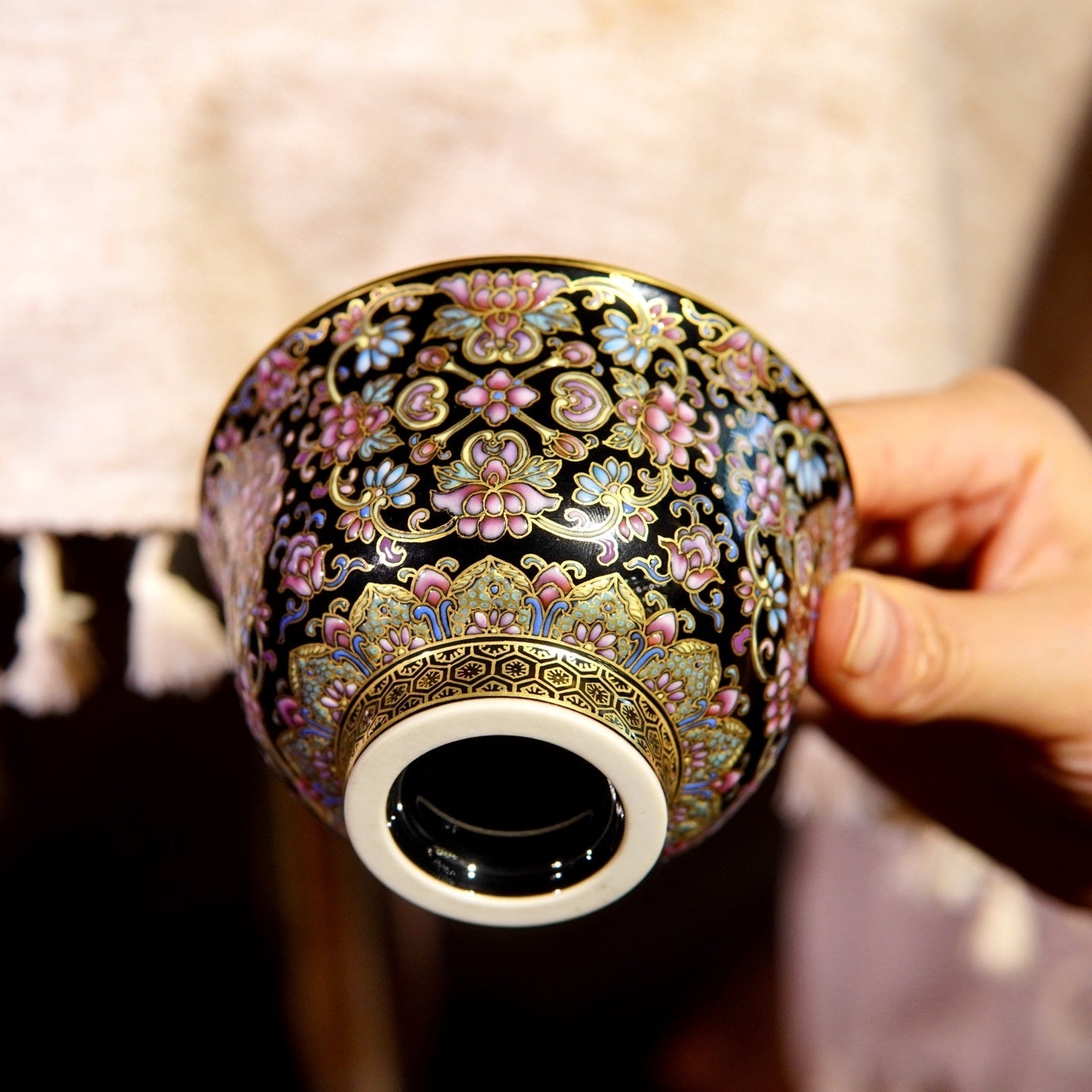 Dun Huang 100cc - Jing De Zhen Porcelain Teacup - zycs_China