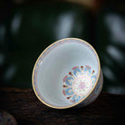 Dun Huang 150cc - Jing De Zhen Porcelain Gaiwan - zycs_China
