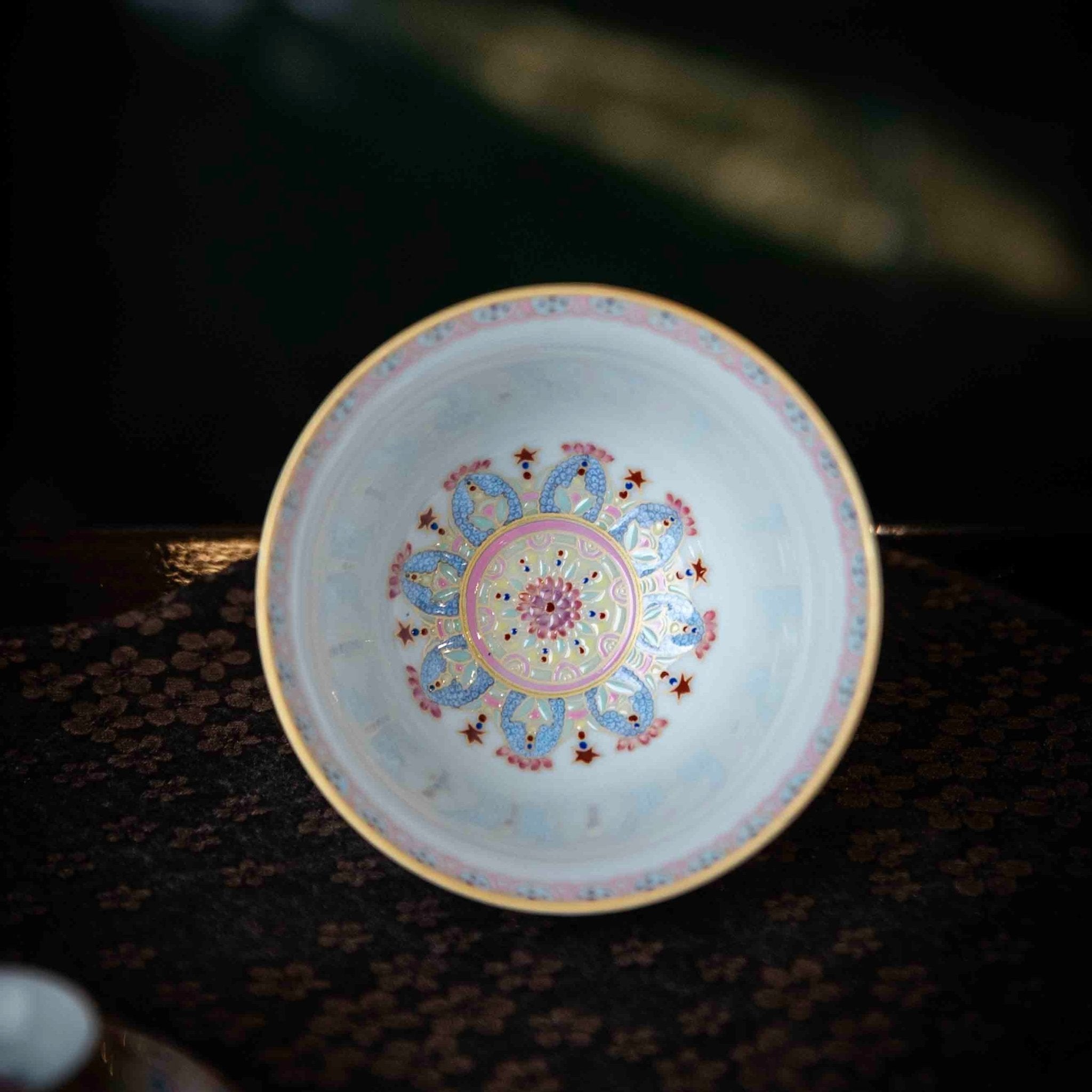 Dun Huang 150cc - Jing De Zhen Porcelain Gaiwan - zycs_China