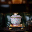 Dun Huang 150cc - Jing De Zhen Porcelain Gaiwan - zycs_China