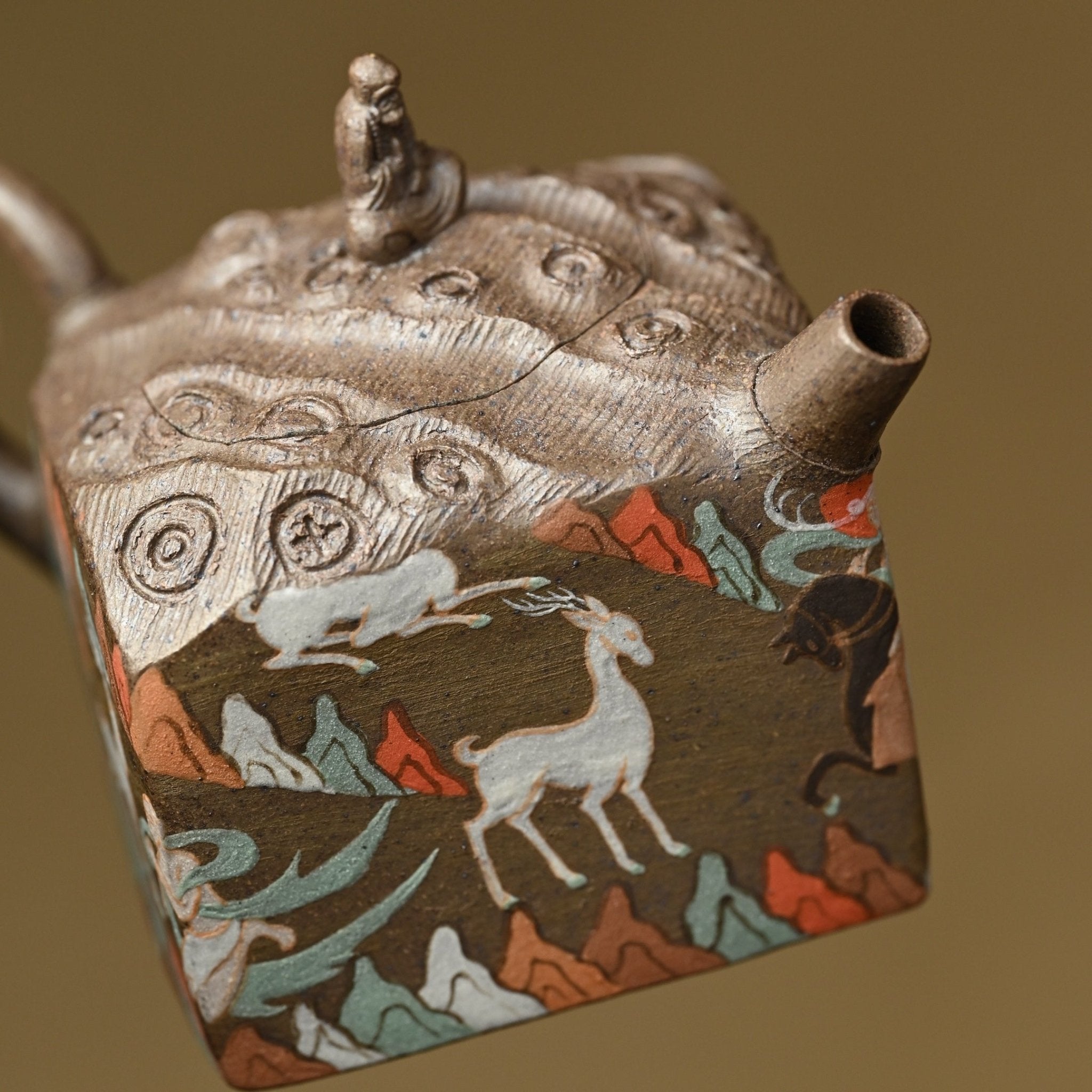 Dun Huang Fang Yun 150cc - Yixing Handmade Teapot - zycs_China - tea - teapot