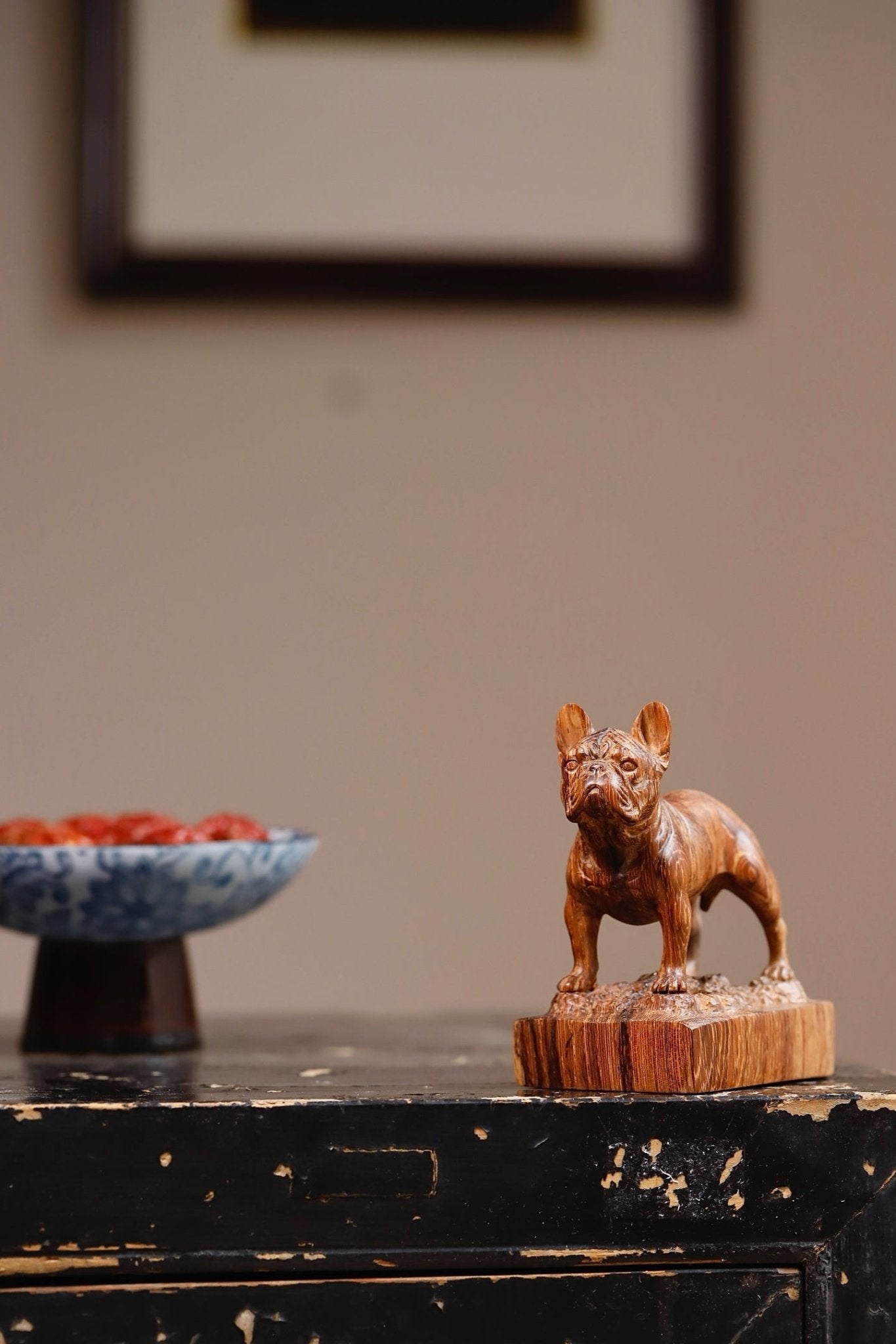 Fa Dou - Wood Sculpture - zycs_China