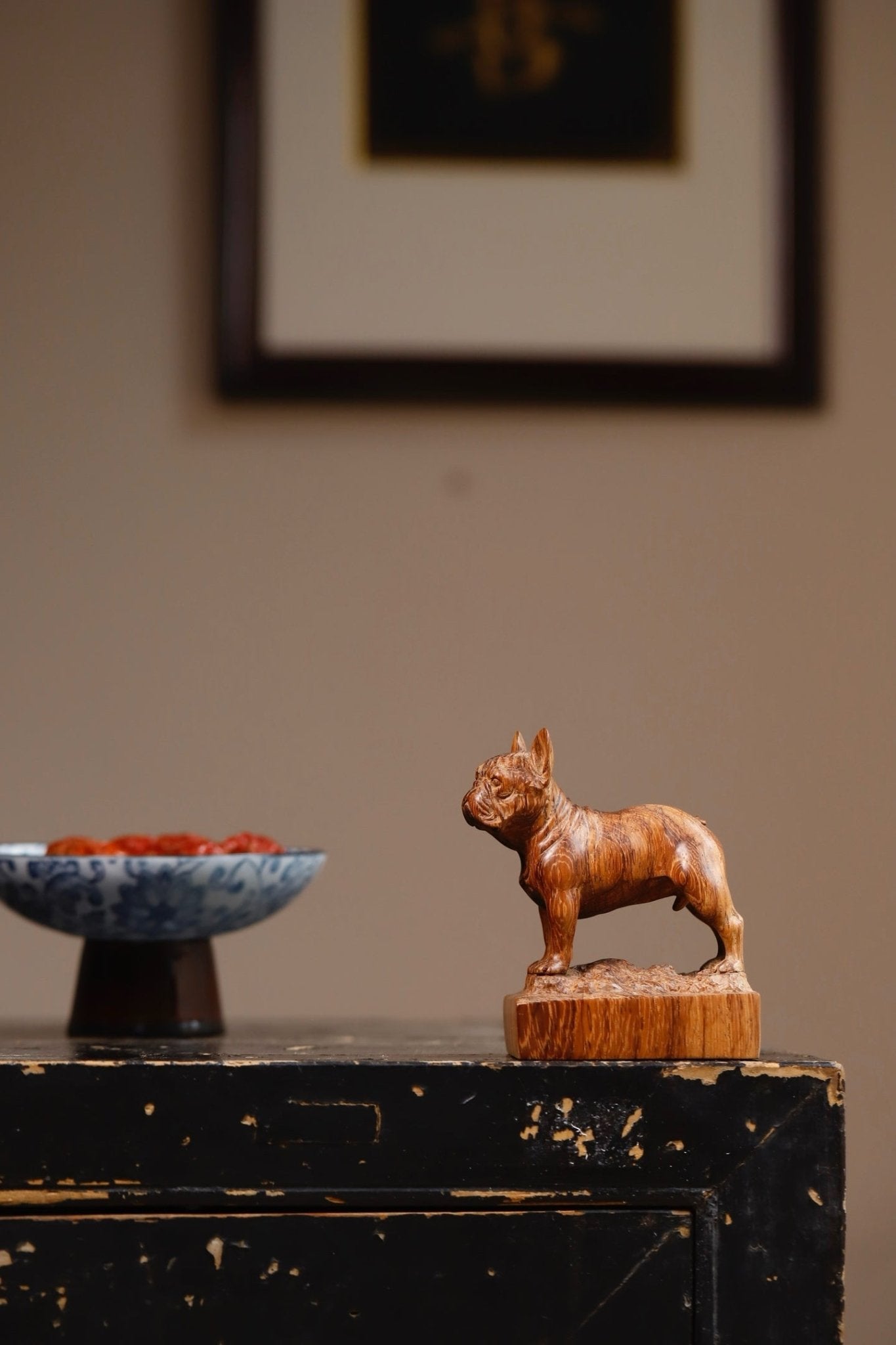 Fa Dou - Wood Sculpture - zycs_China