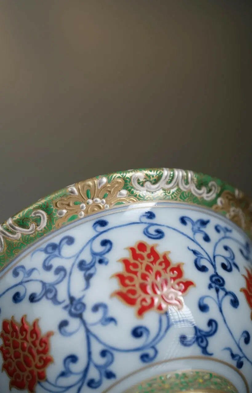 Fa Lang Cai Chan Zhi Lian - Jing De Zhen Handmade Teacup - zycs_China - tea - teapot
