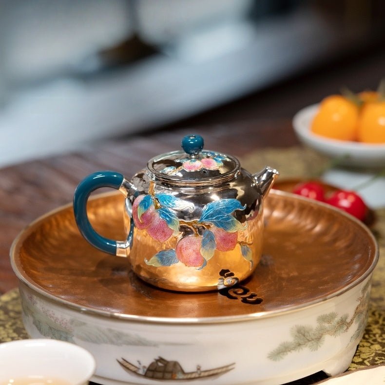 Fa Lang De Zhong 150cc - Handmade silver pot - zycs_China