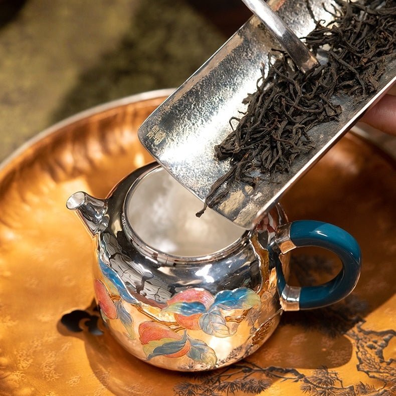 Fa Lang De Zhong 150cc - Handmade silver pot - zycs_China