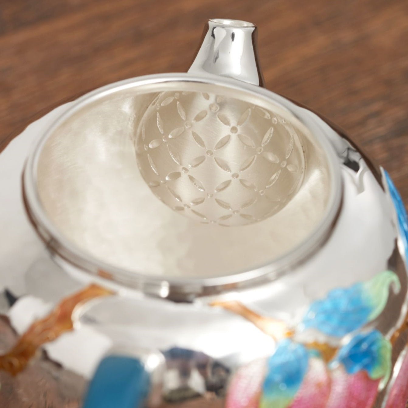 Fa Lang De Zhong 150cc - Handmade silver pot - zycs_China