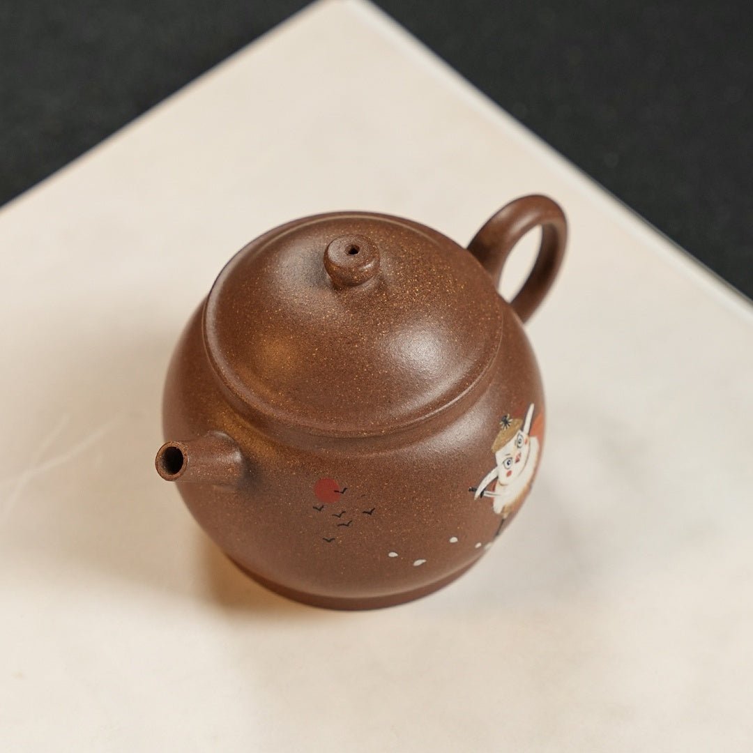 Fa Xiang Yu Li 100cc - Yixing Handmade Teapot - zycs_China