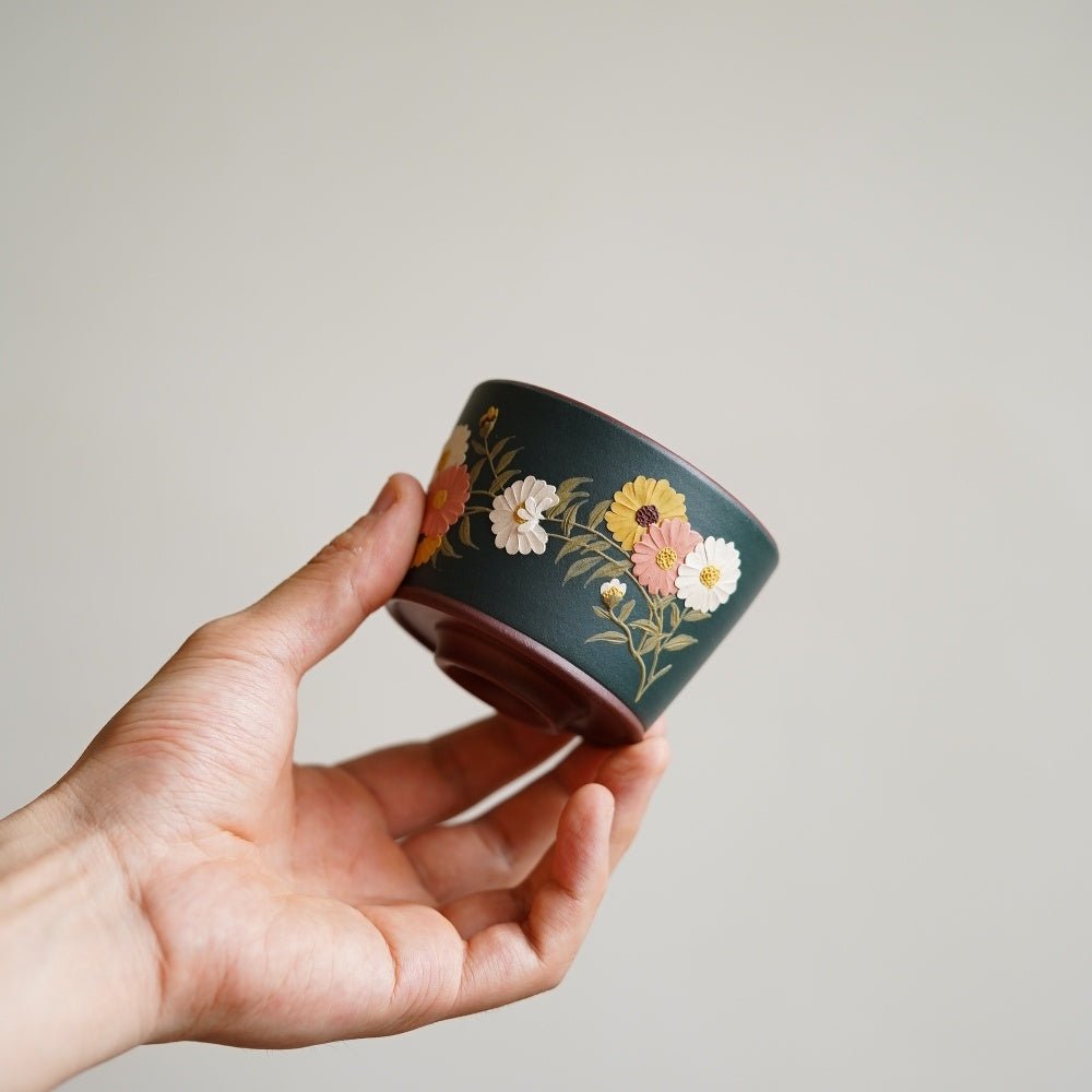 Fan Hua 120cc - Yixing Handmade Teacup - zycs_China