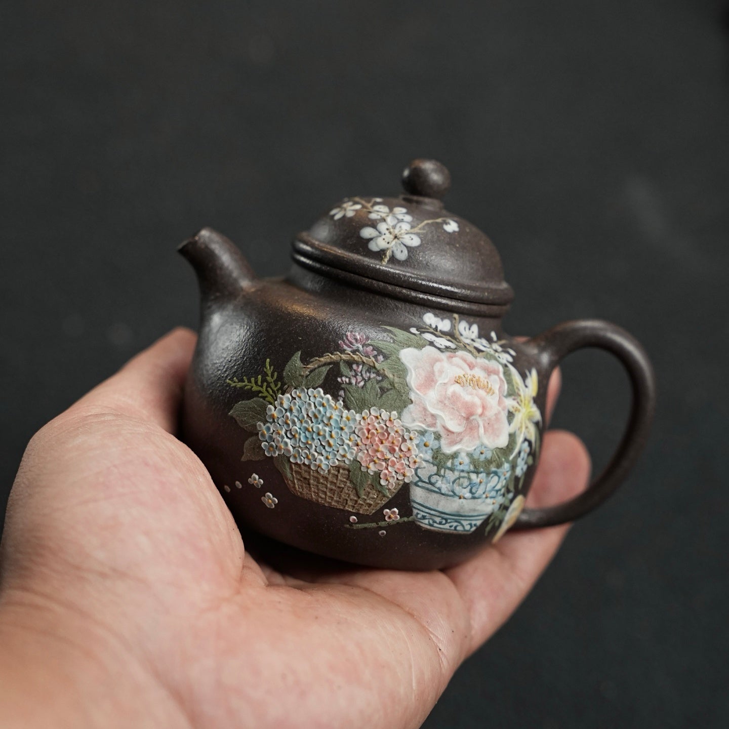 Fan Hua 150cc - Yixing Handmade Teapot - zycs_China