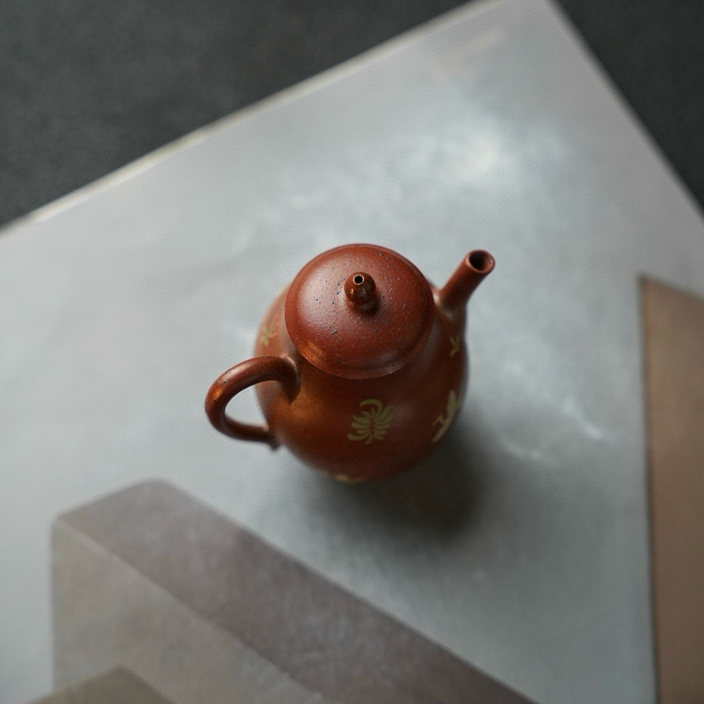 Fan Hua 80cc - Yixing Handmade Teapot - zycs_China
