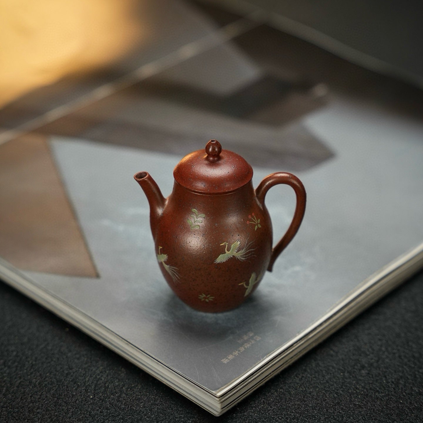 Fan Hua 80cc - Yixing Handmade Teapot - zycs_China