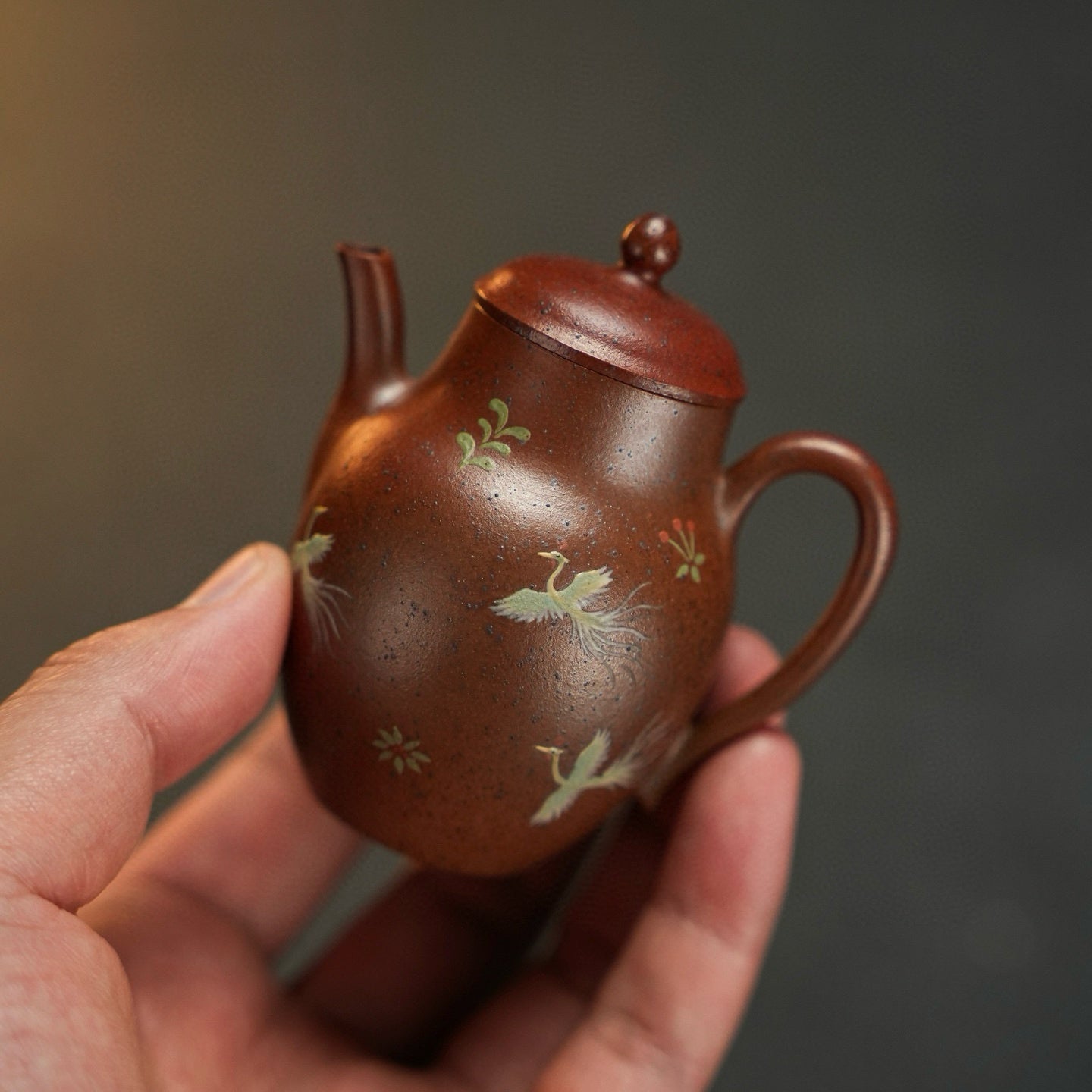 Fan Hua 80cc - Yixing Handmade Teapot - zycs_China
