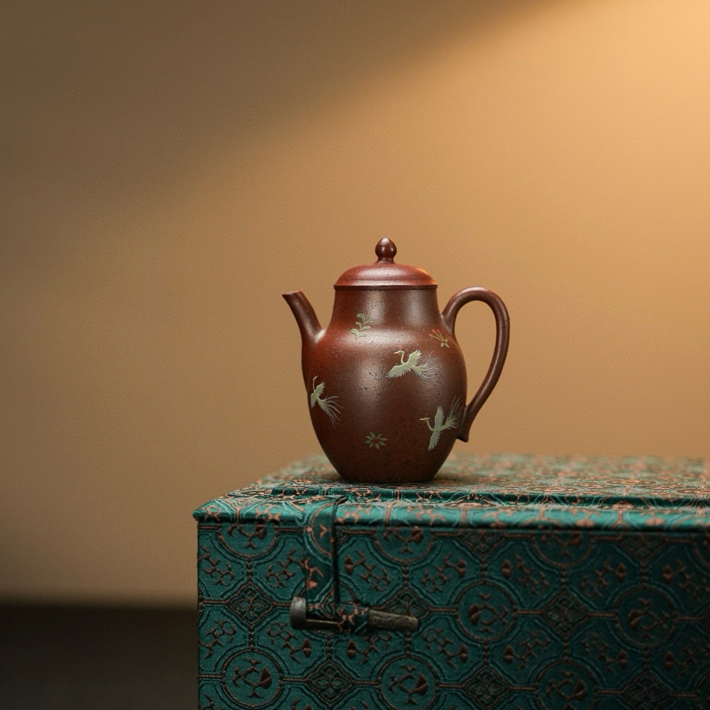 Fan Hua 80cc - Yixing Handmade Teapot - zycs_China