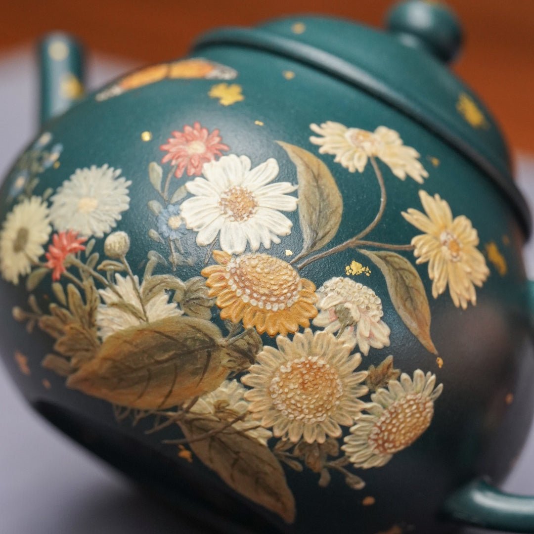 Fan Hua Si Jin 150cc - Yixing Handmade Teapot - zycs_China