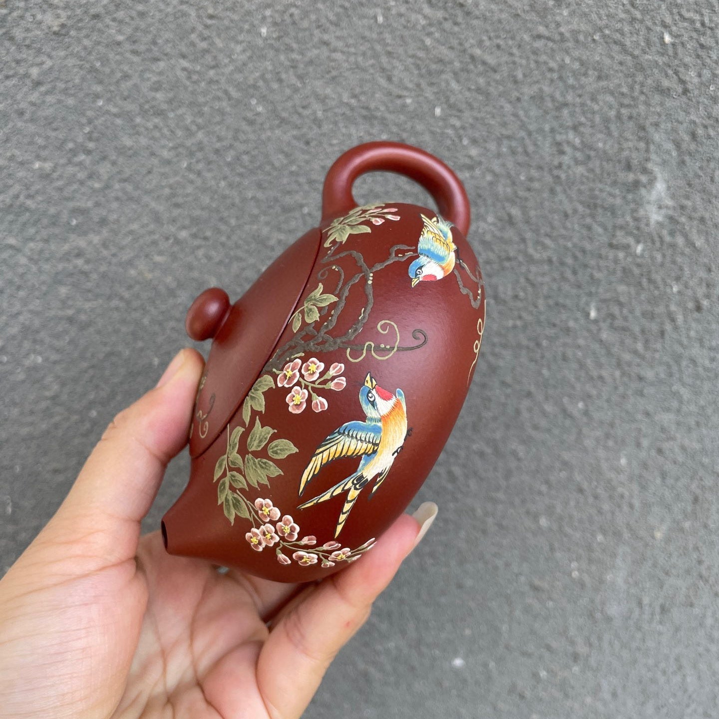 Fan Hua Si Jin 200cc - Yixing Handmade Teapot - zycs_China