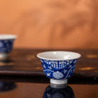 Fan Hua Si Jin 90cc - Jing De Zhen Porcelain Gaiwan - zycs_China
