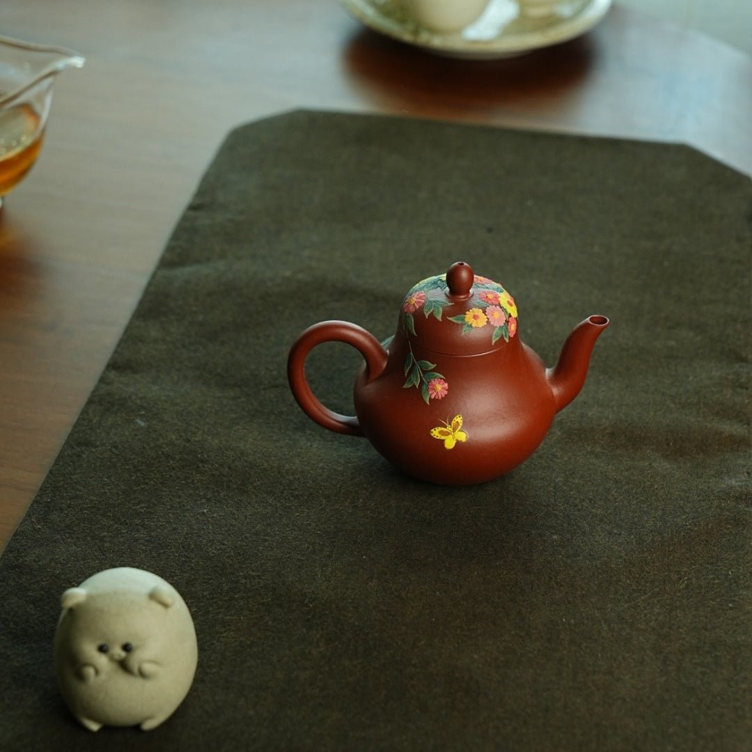 Fan Hua Si Ting 110cc - Yixing Handmade Teapot - zycs_China - tea - teapot