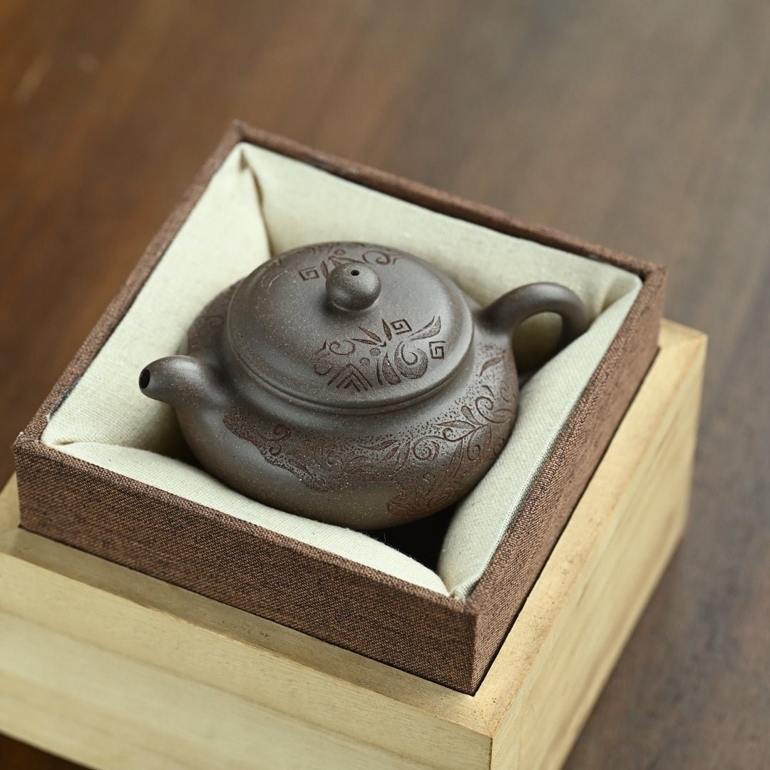 Fang Gu 150cc - Yixing Handmade Teapot - zycs_China - tea - teapot