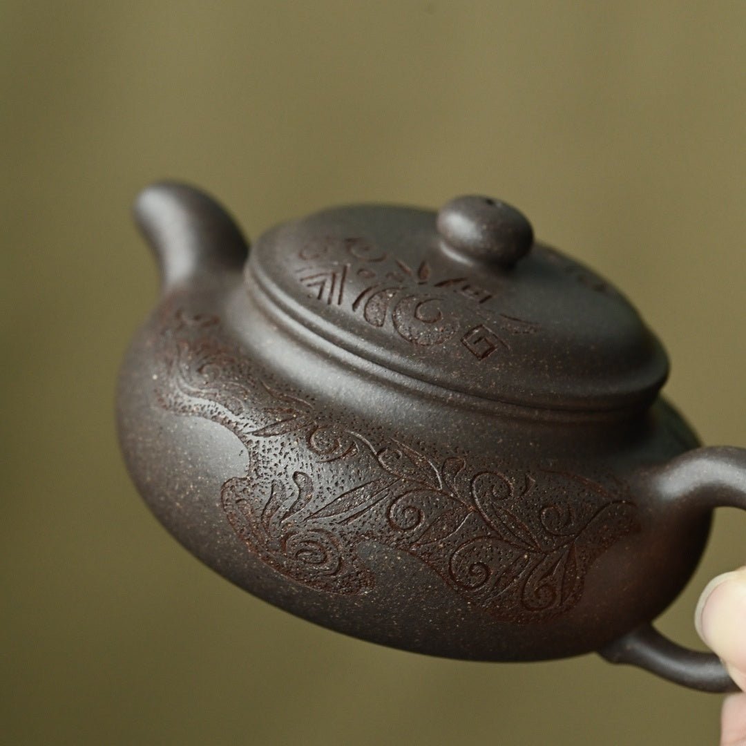 Fang Gu 150cc - Yixing Handmade Teapot - zycs_China - tea - teapot