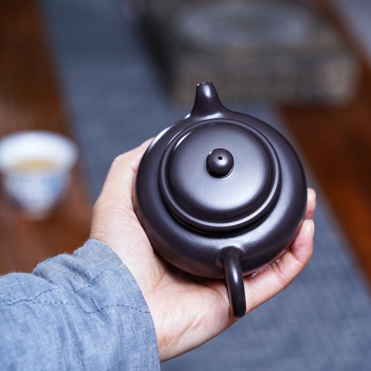 Fang Gu 180cc - Yixing Handmade Teapot - zycs_China