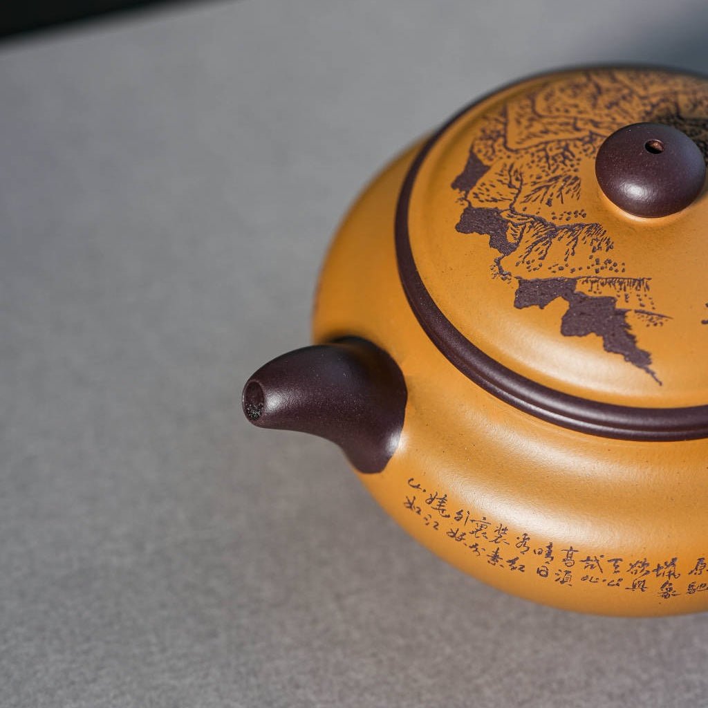 Fang Gu 210cc - Yixing Handmade Teapot - zycs_China