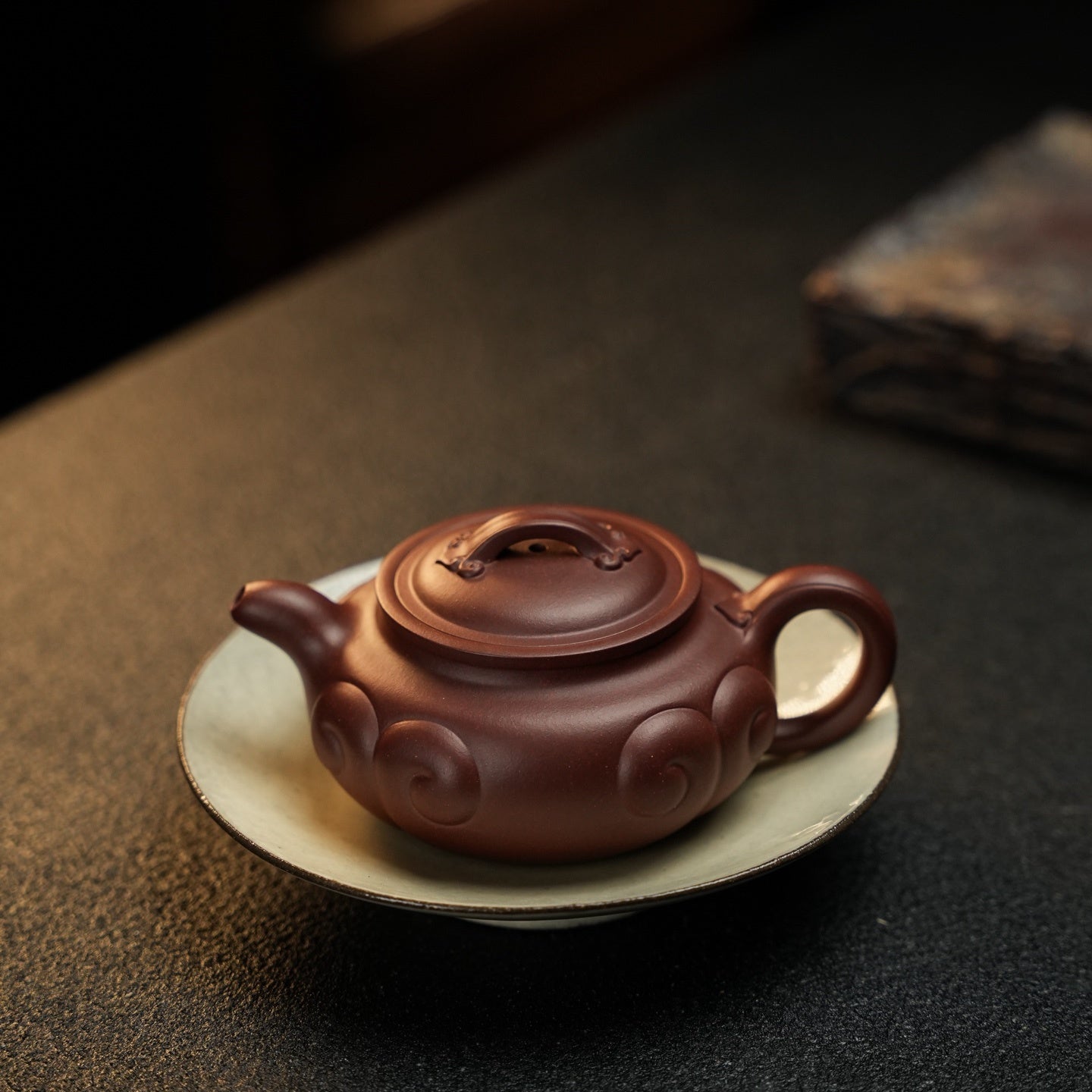 Fang Gu Ru Yi 200cc - Yixing Handmade Teapot - zycs_China - tea - teapot