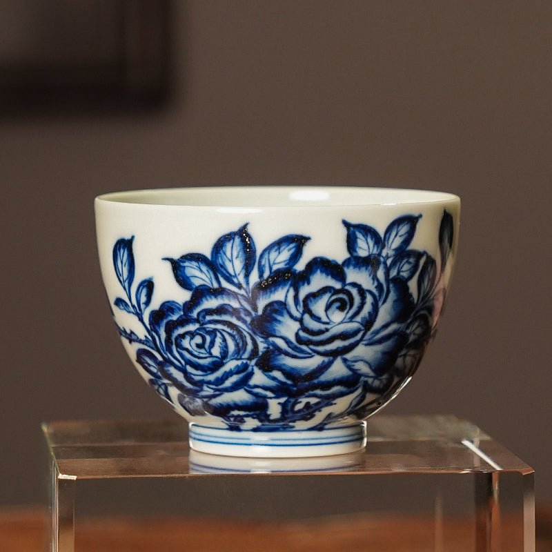 Fang Ming Yue Ji 150cc - Jing De Zhen Porcelain Gaiwan - zycs_China