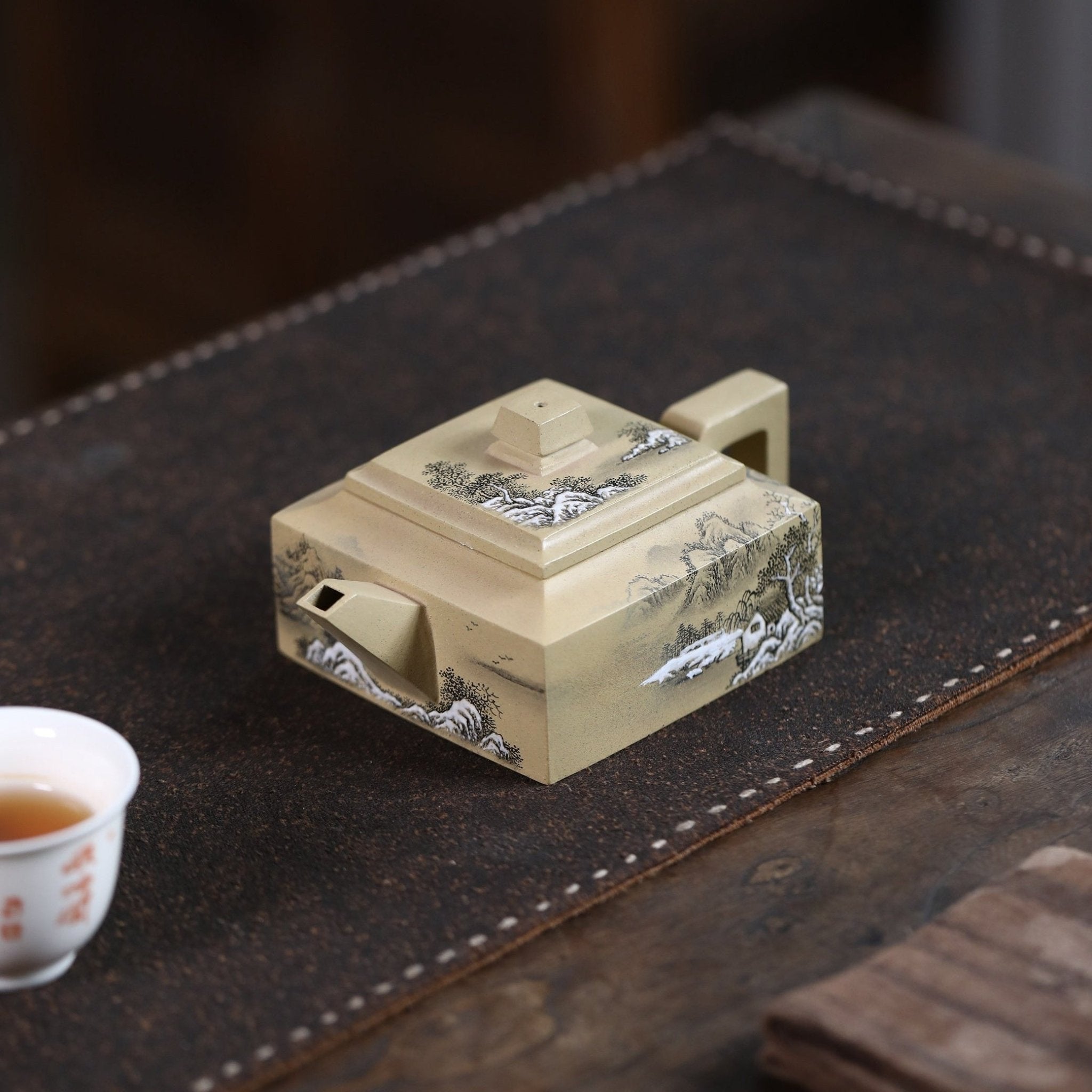 Fang Shan Yi Shi 170cc - Yixing Handmade Teapot - zycs_China