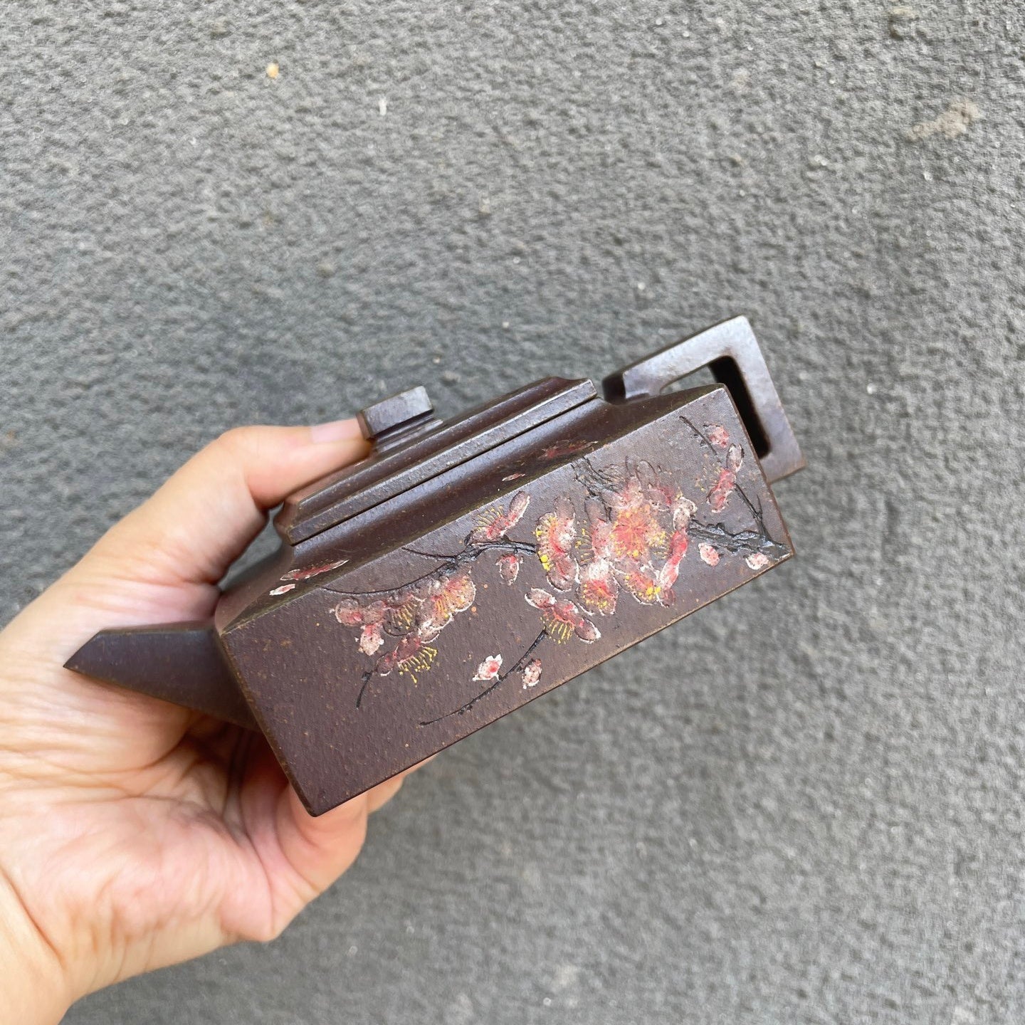 Fang Shan Yi Shi 190cc - Yixing Handmade Teapot - zycs_China - tea - teapot