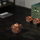 Fang Shan Zhu Tao Zu 110cc - Yixing Handmade Teapot - zycs_China