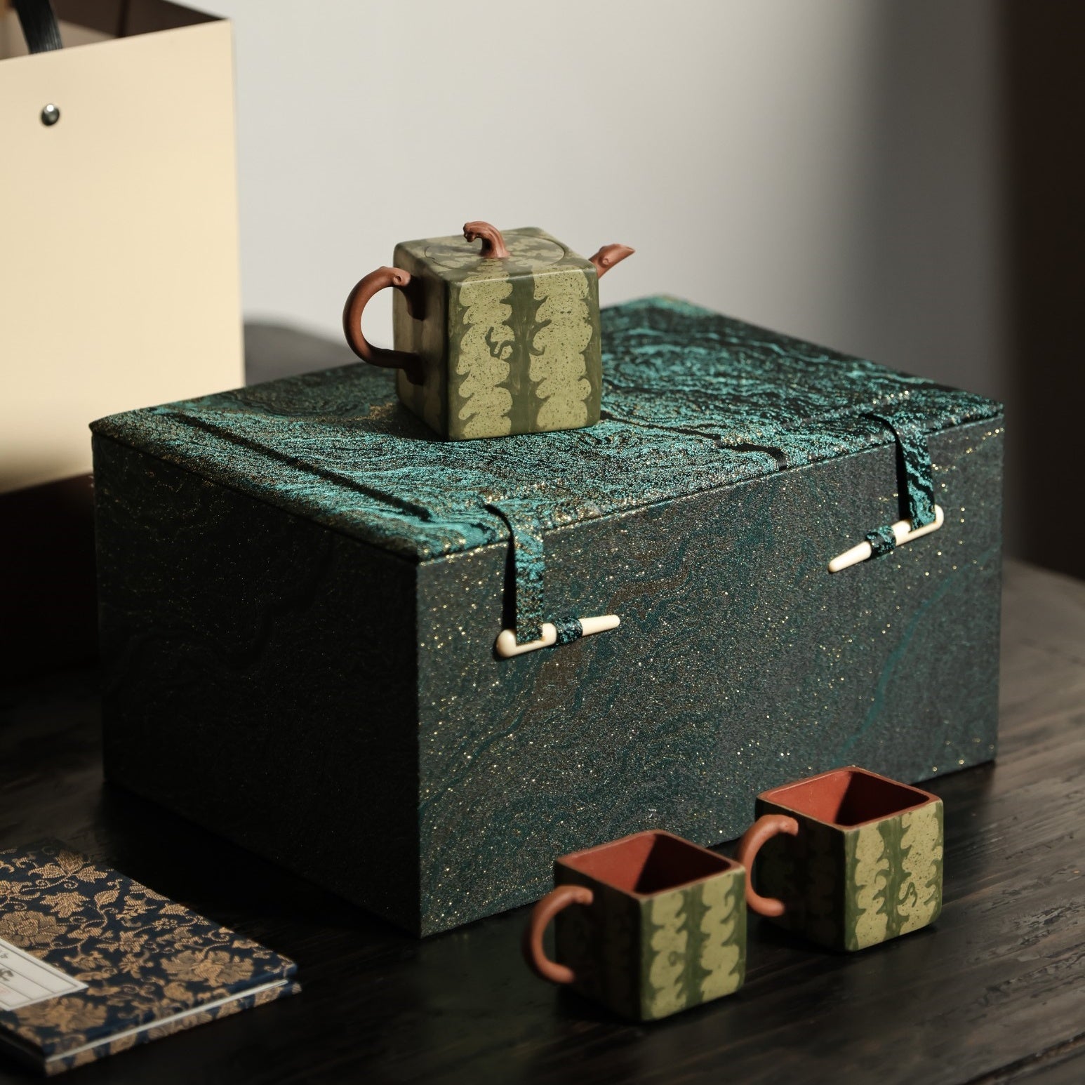 Fang Xi Gua Tao Zu 100cc - Yixing Handmade Teapot - zycs_China