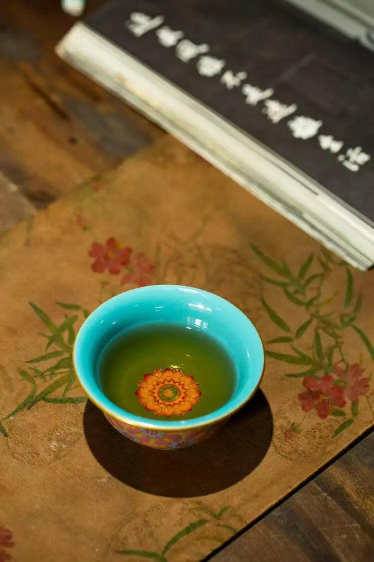 Feng Hua Jin Shi - Jing De Zhen Porcelain Teacup - zycs_China - tea - teapot