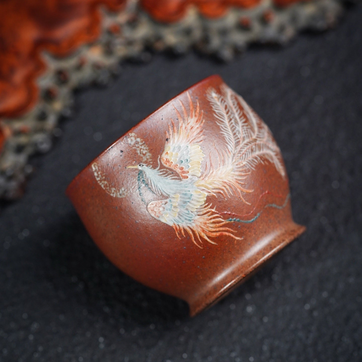 Feng Huang 140cc - Yixing Handmade Teacup - zycs_China