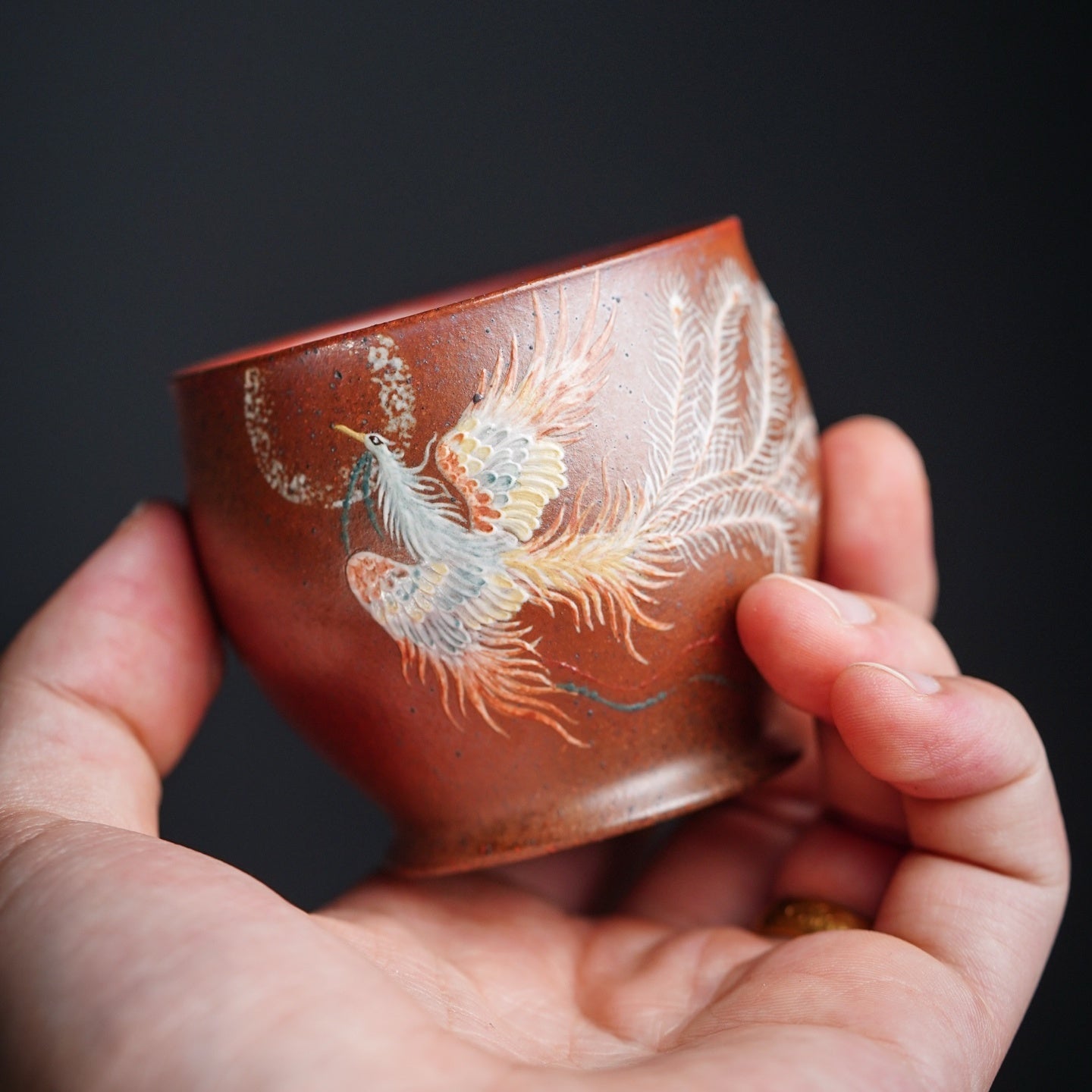 Feng Huang 140cc - Yixing Handmade Teacup - zycs_China