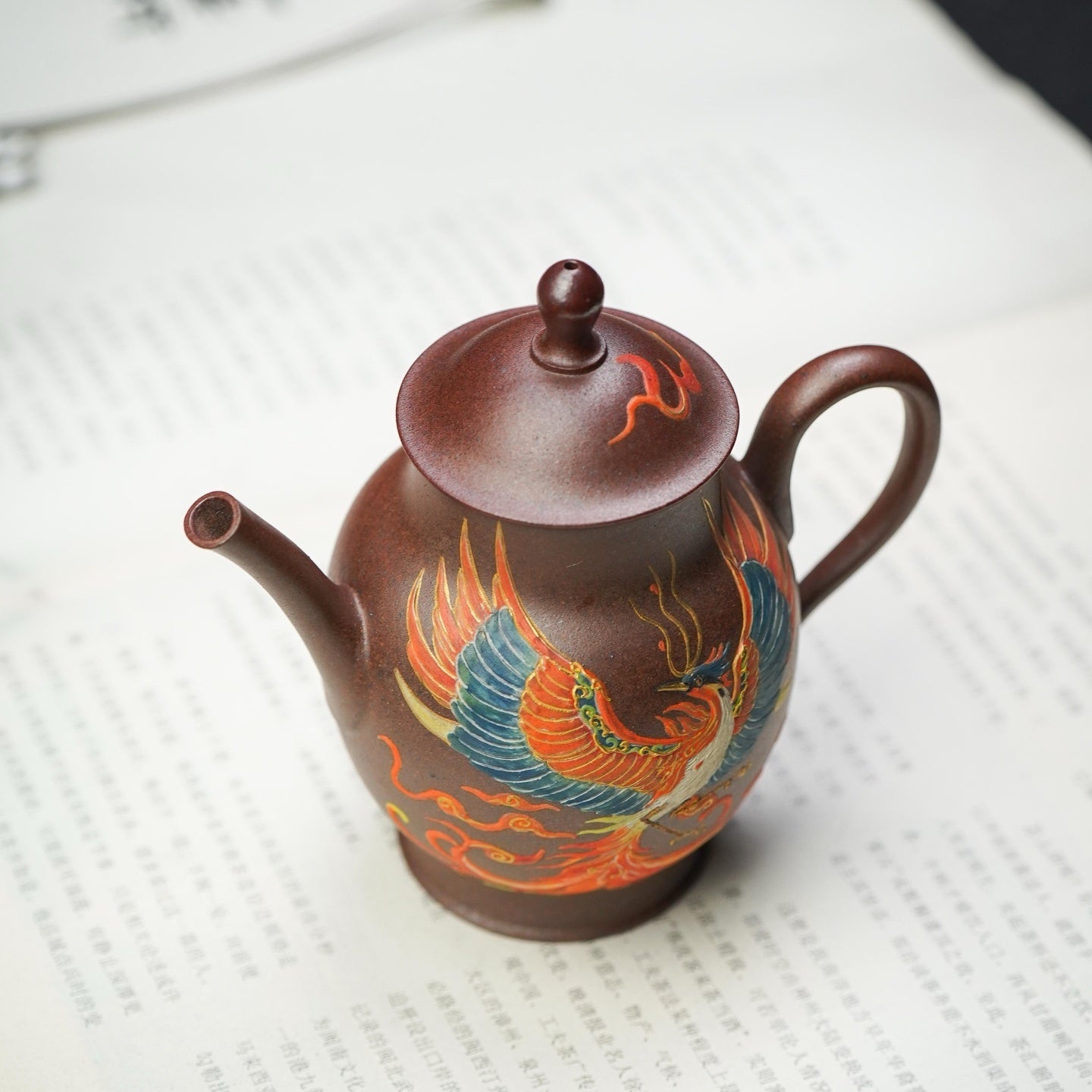 Feng Huang 170cc - Yixing Handmade Teapot - zycs_China - tea - teapot
