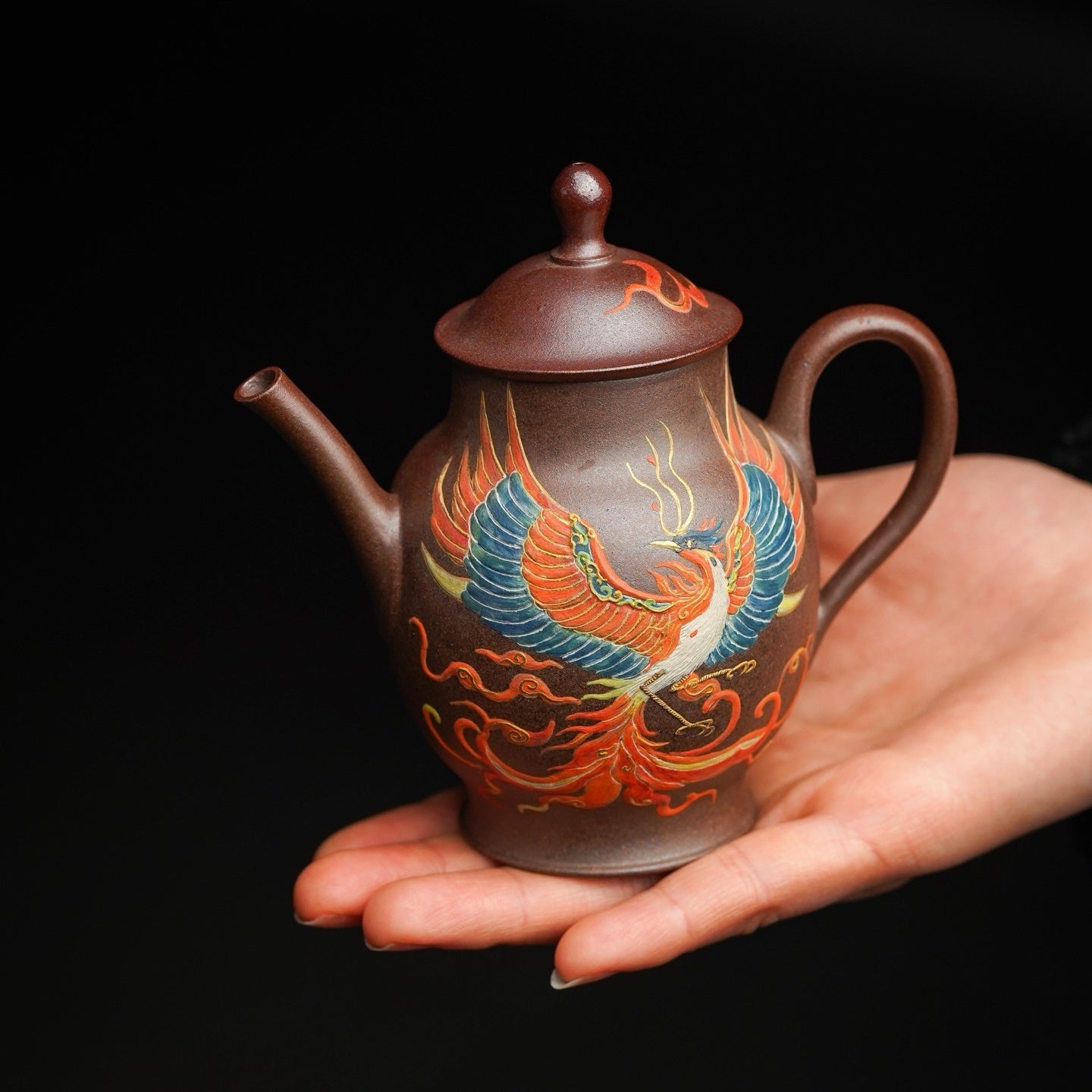 Feng Huang 170cc - Yixing Handmade Teapot - zycs_China - tea - teapot