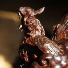 Feng Huang Lai Yi - Wood Sculpture - zycs_China