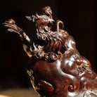 Feng Huang Lai Yi - Wood Sculpture - zycs_China