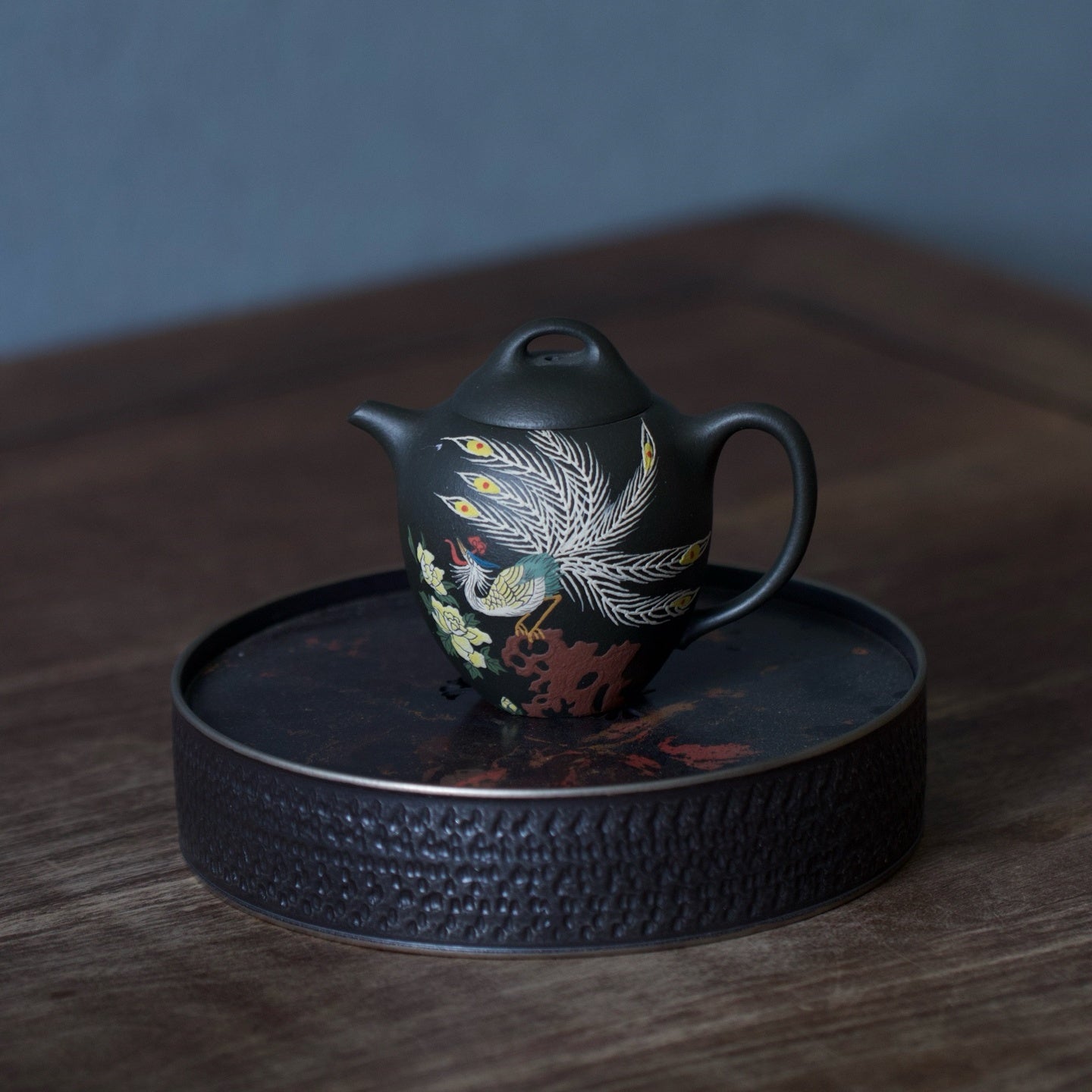 Feng Wu Jiu Tian 115cc - Yixing Handmade Teapot - zycs_China