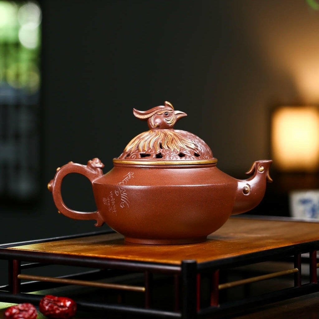 Feng Wu Jiu Tian 300cc - Yixing Handmade Teapot - zycs_China